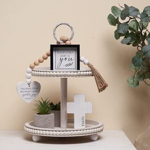 4 Pieces Religious Farmhouse Decor